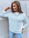 Damen Sweatshirt ohne Kapuze NAGINI Farbe Weiß DSTREET BY1224