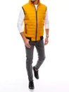 Herren Steppweste Dunkelgelb Dstreet TX4018