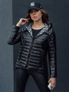 Damen-Zwei-Wege-Übergangsjacke JIMA schwarz Dstreet TY4506