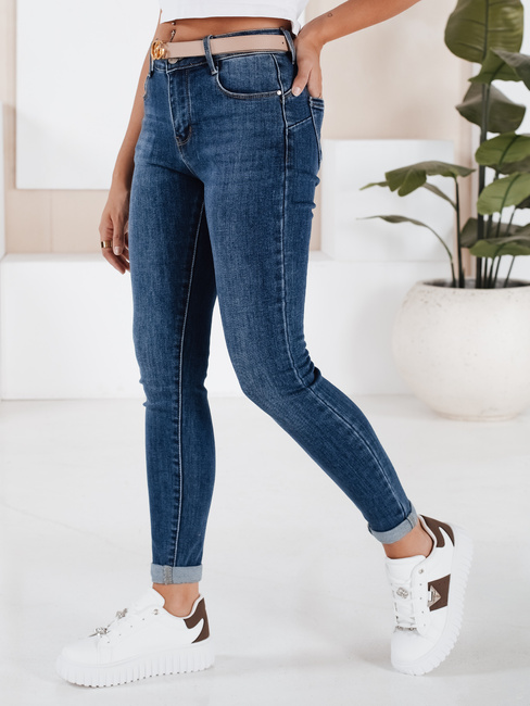 Damen Denim-Hose DIVETTI dunkelblau Dstreet UY2252