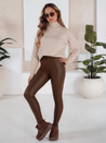 Damen Leggins VALENTIS Farbe Schokoladenfarbe DSTREET UY1559