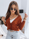 Damen Strickjacke NISTEL Farbe Camel DSTREET MY1684