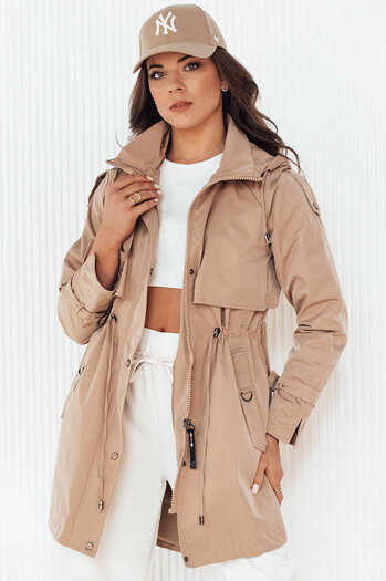Damen Parka Jacke BRENS beige Dstreet TY4232