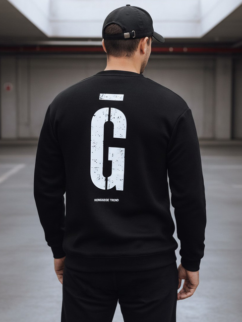 Herren Sweatshirt graphit schwarz Dstreet BX5930