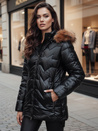 Damen Winterjacke mit Fell LANE schwarz Dstreet TY4515z
