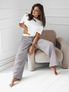 Damen Casual Hose DARAMY Farbe Grau DSTREET UY2102