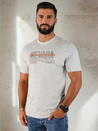 Herren T-shirt mit Aufdruck Farbe Grau DSTREET RX5436