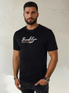 Herren T-shirt mit Aufdruck Farbe Schwarz DSTREET RX5403