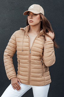 FEMMODA Damen Übergangsjacke dunkelbeige Dstreet TY4367