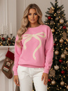 Damen Sweatshirt in Übergröße SOFTTIE rosa Dstreet BY1375z