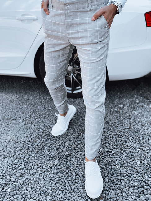 Herrenhose hellgrau Dstreet UX4392