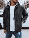 Herren Sweatshirt mit Aufdruck Farbe Dunkelgrau DSTREET BX5632_1