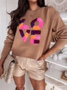 Damen Pullover in Übergröße HARPER camel Dstreet MY1983