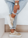 Damen Plateau Turnschuhe MODNIKKI gold Dstreet ZY1004