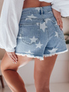 Damen Star Denim Shorts MOONSTAR blau Dstreet SY0471