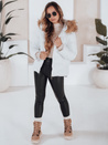 Gesteppte Damen Winterjacke weiß Dstreet TY5127