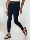 Damen MODILINI Denim-Hose dunkelblau Dstreet UY2239