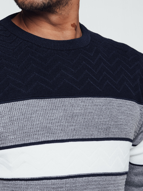 Grauer Pullover für Männer Dstreet WX2285