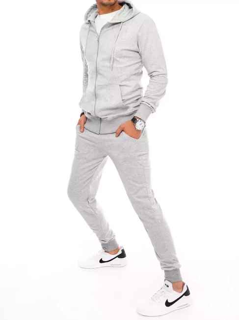 Herren Trainingsanzug Hellgrau Dstreet AX0537