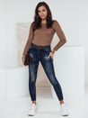 BLUEDEN Damen Denim-Hose mit Gürtel Dstreet UY2317
