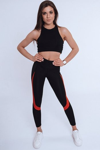 Damen Leggings LIZA Schwarz Dstreet UY0830