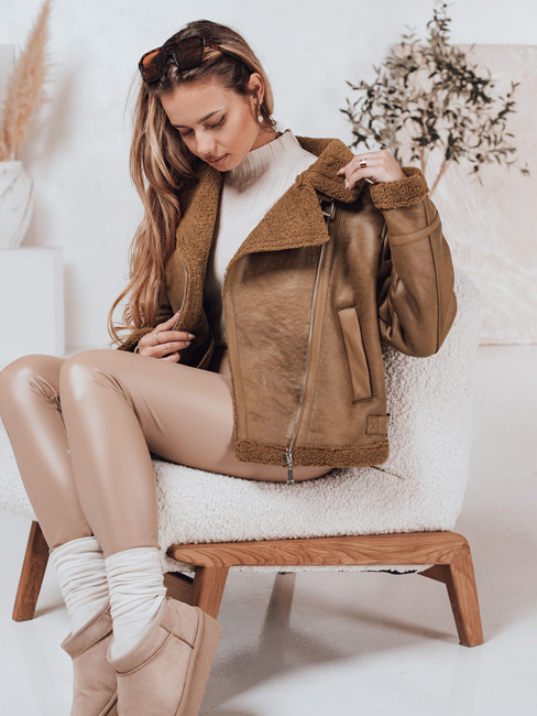 Damen SOFTSTILL Wildlederjacke mit Schafsfell Dstreet TY4747