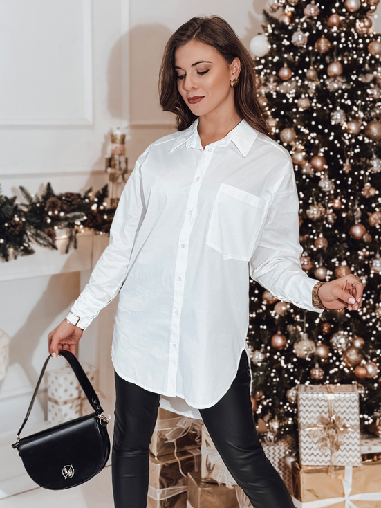 Damen Shirt in Übergröße AISMEE weiß Dstreet DY0444