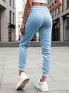 Damen Jogginghose Velours blau Dstreet UY2835