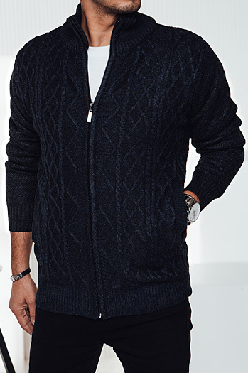 Herren Pullover ohne Knöpfe navy blau Dstreet WX2250