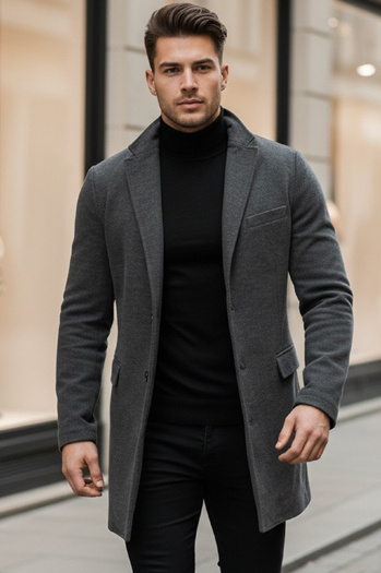 Herren Mantel Camel Dstreet CX0441