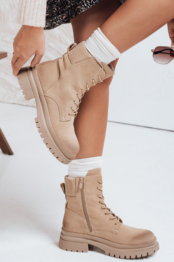 Damenstiefel BASTEL Farbe Beige DSTREET ZY0422