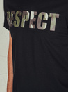 Bedrucktes Herren-T-Shirt schwarz Dstreet RX5667