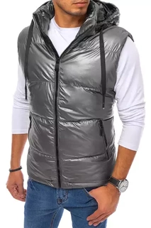 Herren Weste Silber Dstreet TX3918