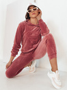 Damen Veloursanzug Vogue Velour Farbe Rosa DSTREET AY0877