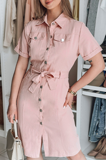 LOVE ME MIDI Midi-Hemdkleid rosa Dstreet EY2593