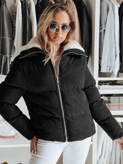 Damen Winterjacke TRENDYGLAM schwarz Dstreet TY4357