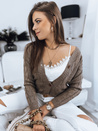 Damen Strickjacke DURKI Farbe Beige DSTREET MY1644