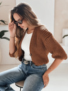Damen Strickjacke NUTI Farbe Camel DSTREET MY1678