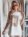 Damen T-shirt mit Aufdruck FAGOS  Farbe Grau DSTREET RY2593