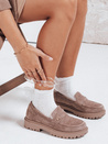 Damen Mokassin beige Dstreet ZY1132