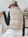 Damen Steppweste URBANELLE beige Dstreet TY4973