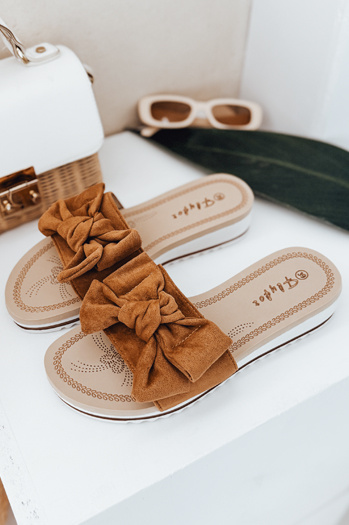 Damen LOVESLIDE camel Flip-Flops Dstreet ZY0996