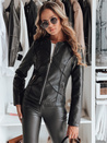 Damen Lederjacke CHICLEATHER schwarz Dstreet TY4969