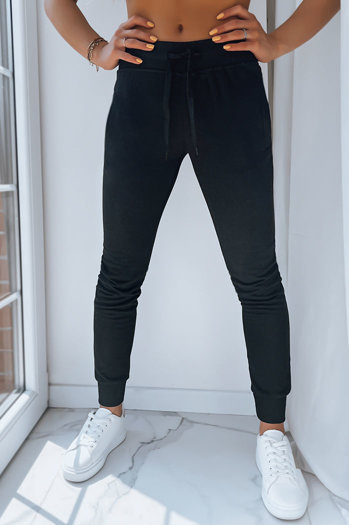 Damen Jogginghose FITS Schwarz Dstreet UY0135z