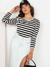 Damen Bluse mit langen Ärmeln MORAS  Farbe Schwarz DSTREET RY2483