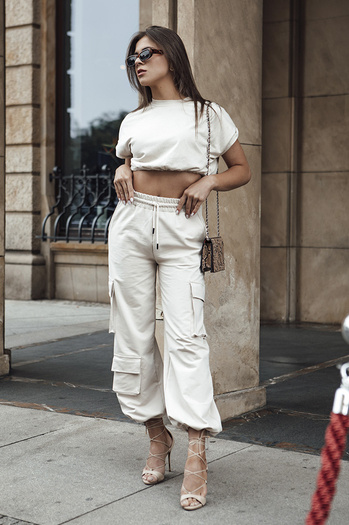 Damenset MALANS hellbeige Dstreet AY1053