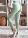 Damen Stoff Chinos mit Gürtel ROSSALI mint Dstreet UY2531_2