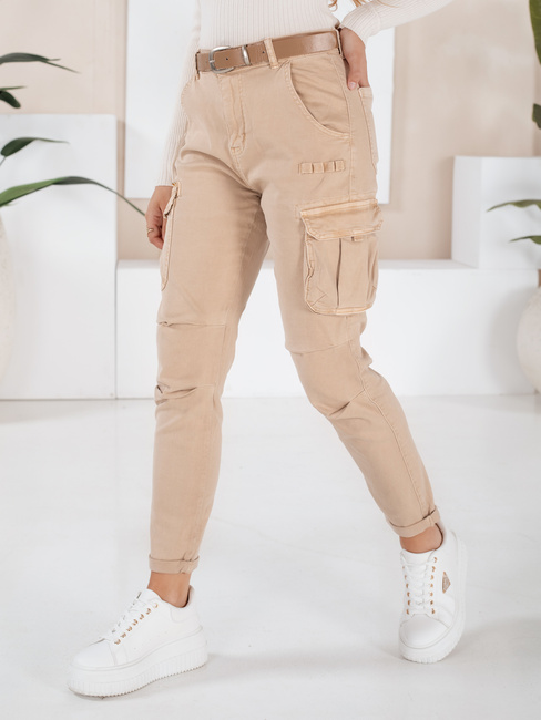 Damen Cargohose CARGOIF hellbeige Dstreet UY2712
