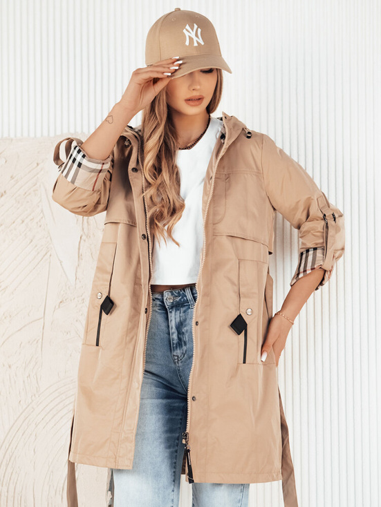 Damen Parka CIVIT  Farbe Beige DSTREET TY4215