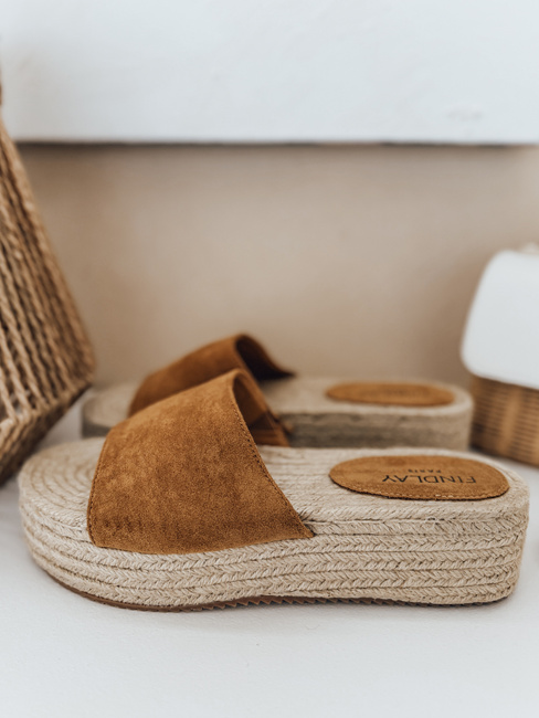 Damen SUMMERRY camel flip-flops Dstreet ZY0986
